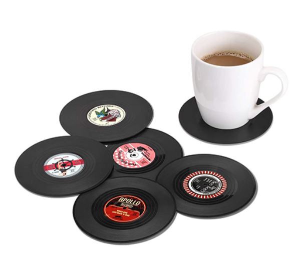 Record Disk Coaster For Drinks Record Disk Coaster For Drinks