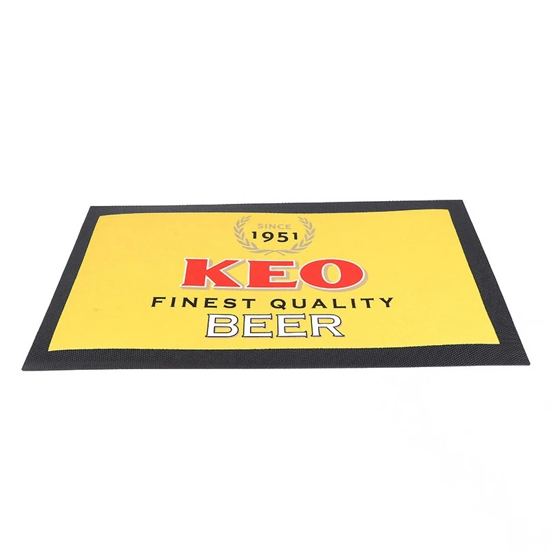Customized Printing Nitrile Water Absorb Beer Bar Mats