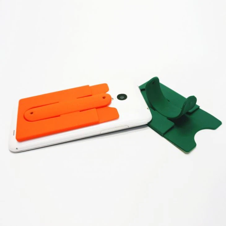 Promotional Silicone Phone Wallet With Stands