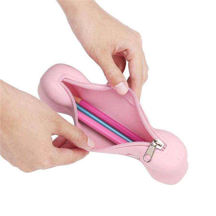 Khuyến mại Túi đựng bút silicone Bone Hộp đựng bút chì