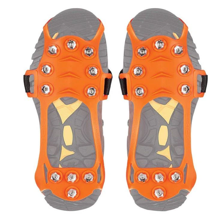 Silicone Shoes Cover Snow Traction Cleats Spikes Crampons