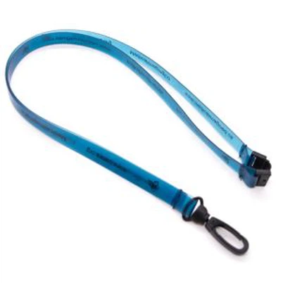 Dây buộc PVC an toàn Hai mặt Thẻ ID Thẻ Huy hiệu Giá đỡ cuộn