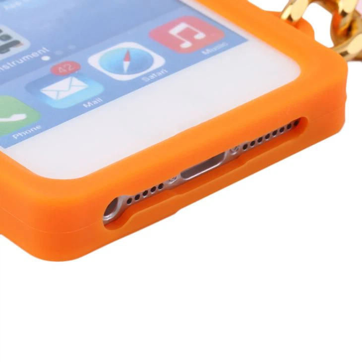 Ladies Silicone Handbag Style Phone Cover Case With Handle