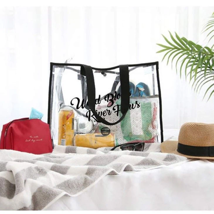 Personalized Logo Large PVC Storage Beach Bag