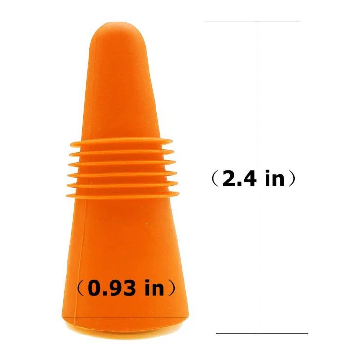 Reusable Silicone Rubber Wine Bottle Stopper