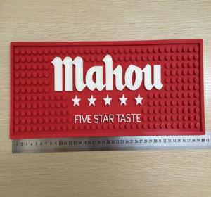 Logo 3D mềm PVC Barmat cho bia hoặc thảm đồ uống