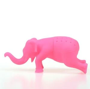 Máy làm trà silicone voi hoạt hình