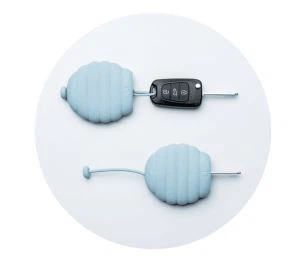 Hộp đựng ví quà tặng bằng silicon sáng tạo Móc khóa đa năng