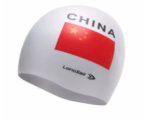 Nắp bơi silicone in tùy chỉnh quốc kỳ