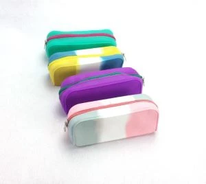 Túi ly hợp đơn giản mới Vỏ bút chì không thấm nước Silicone