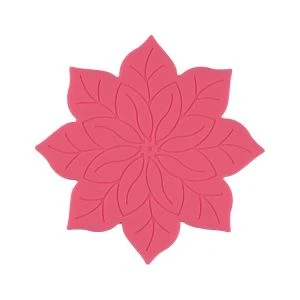 Retro Phong cách chống trượt Lotus Silicone Flower Pot Coasters
