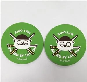 Cách nhiệt 3d Nước ngọt Pvc Casters Cao su Bia Mat