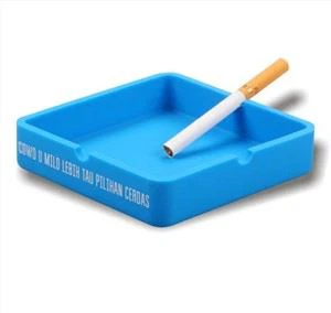 Gạt tàn thuốc lá silicone vuông mới Gạt tàn thuốc lá Gạt tàn cá nhân