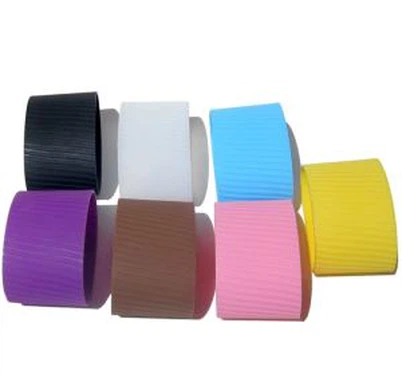 Tay áo bằng silicon để uống nước Nước trái cây Trà sữa Nắp cốc