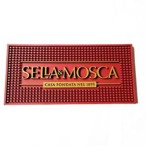 Thảm tràn đường sắt PVC mềm có logo