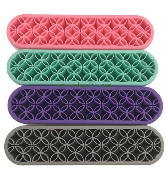 Multifunctional Makeup Brush Pencil Holder Silicone Pne Storage