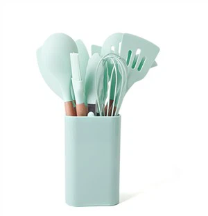 Phụ kiện nhà bếp Silicone Dụng cụ dụng cụ nhà bếp Set Whisk Spatula Spoon