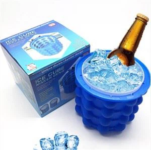 Đồ uống di động Thùng đá silicone mới Máy làm mát bia