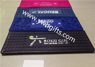Logo thương hiệu PVC Beer Bar Mat với đèn LED