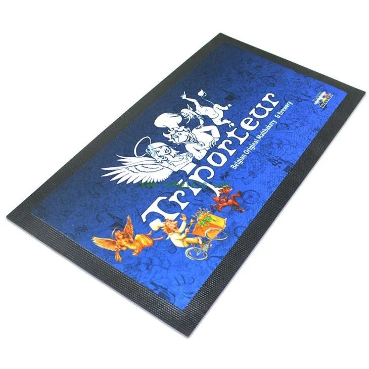Customized Printing Nitrile Water Absorb Beer Bar Mats
